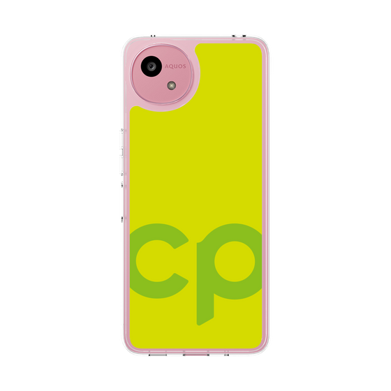 スリムプロテクションケース［ オリジナル - CASEPLAYイニシャル - グリーン ］