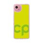 スリムプロテクションケース［ オリジナル - CASEPLAYイニシャル - グリーン ］