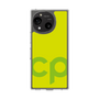 スリムプロテクションケース［ オリジナル - CASEPLAYイニシャル - グリーン ］