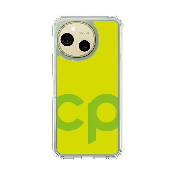 スリムプロテクションケース［ オリジナル - CASEPLAYイニシャル - グリーン ］