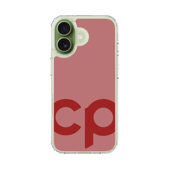 スリムプロテクションケース［ オリジナル - CASEPLAYイニシャル - レッド ］