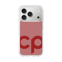 スリムプロテクションケース［ オリジナル - CASEPLAYイニシャル - レッド ］