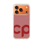 スリムプロテクションケース［ オリジナル - CASEPLAYイニシャル - レッド ］