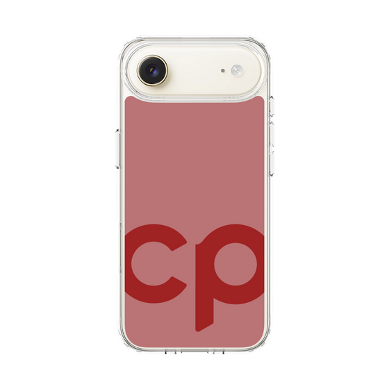 スリムプロテクションケース［ オリジナル - CASEPLAYイニシャル - レッド ］