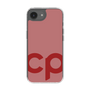 スリムプロテクションケース［ オリジナル - CASEPLAYイニシャル - レッド ］