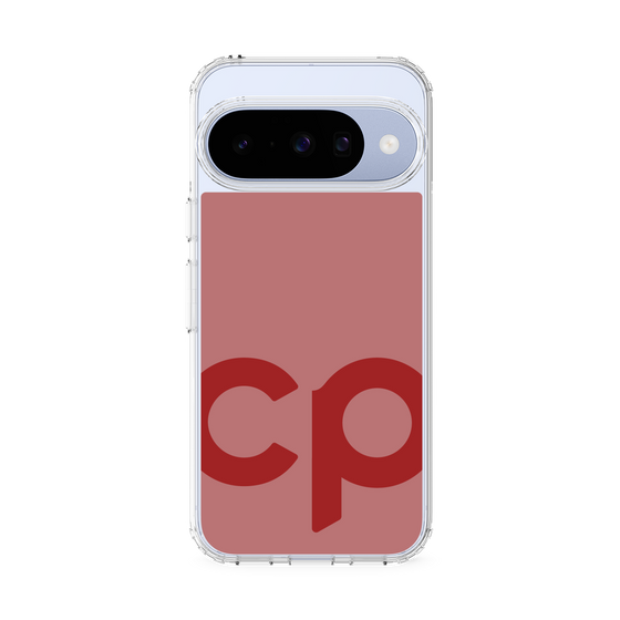 スリムプロテクションケース［ オリジナル - CASEPLAYイニシャル - レッド ］