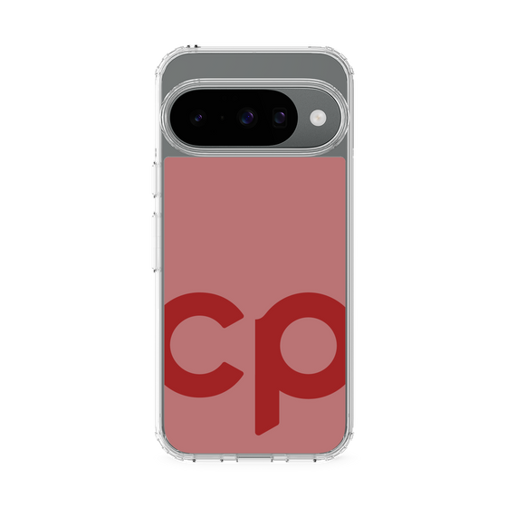 スリムプロテクションケース［ オリジナル - CASEPLAYイニシャル - レッド ］