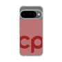 スリムプロテクションケース［ オリジナル - CASEPLAYイニシャル - レッド ］