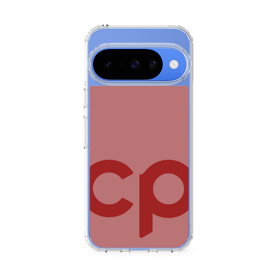 スリムプロテクションケース［ オリジナル - CASEPLAYイニシャル - レッド ］