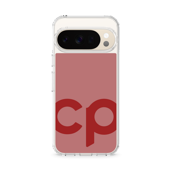 スリムプロテクションケース［ オリジナル - CASEPLAYイニシャル - レッド ］