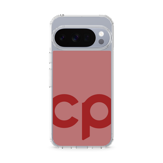 スリムプロテクションケース［ オリジナル - CASEPLAYイニシャル - レッド ］