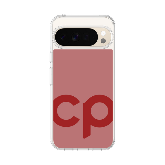 スリムプロテクションケース［ オリジナル - CASEPLAYイニシャル - レッド ］