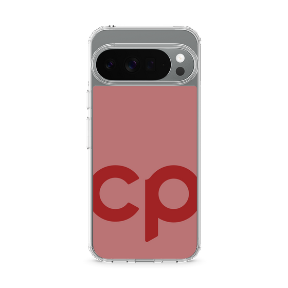 スリムプロテクションケース［ オリジナル - CASEPLAYイニシャル - レッド ］