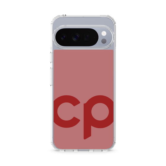 スリムプロテクションケース［ オリジナル - CASEPLAYイニシャル - レッド ］