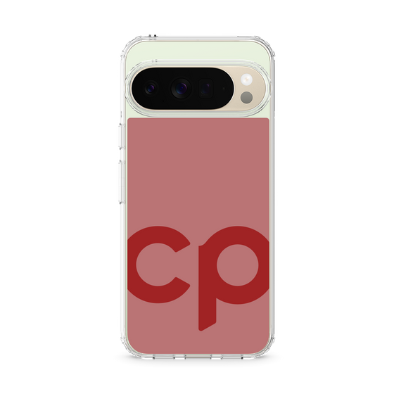 スリムプロテクションケース［ オリジナル - CASEPLAYイニシャル - レッド ］