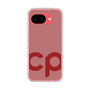 スリムプロテクションケース［ オリジナル - CASEPLAYイニシャル - レッド ］