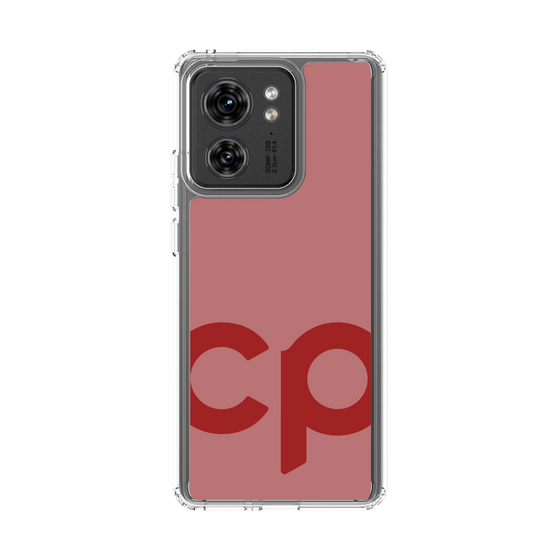 スリムプロテクションケース［ オリジナル - CASEPLAYイニシャル - レッド ］