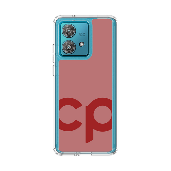 スリムプロテクションケース［ オリジナル - CASEPLAYイニシャル - レッド ］