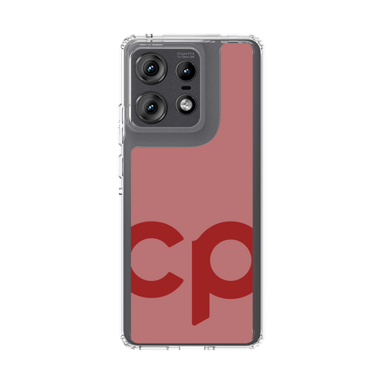 スリムプロテクションケース［ オリジナル - CASEPLAYイニシャル - レッド ］