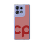 スリムプロテクションケース［ オリジナル - CASEPLAYイニシャル - レッド ］