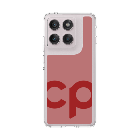 スリムプロテクションケース［ オリジナル - CASEPLAYイニシャル - レッド ］