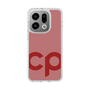 スリムプロテクションケース［ オリジナル - CASEPLAYイニシャル - レッド ］
