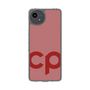 スリムプロテクションケース［ オリジナル - CASEPLAYイニシャル - レッド ］