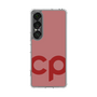 スリムプロテクションケース［ オリジナル - CASEPLAYイニシャル - レッド ］