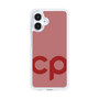 スリムプロテクションケース［ オリジナル - CASEPLAYイニシャル - レッド ］
