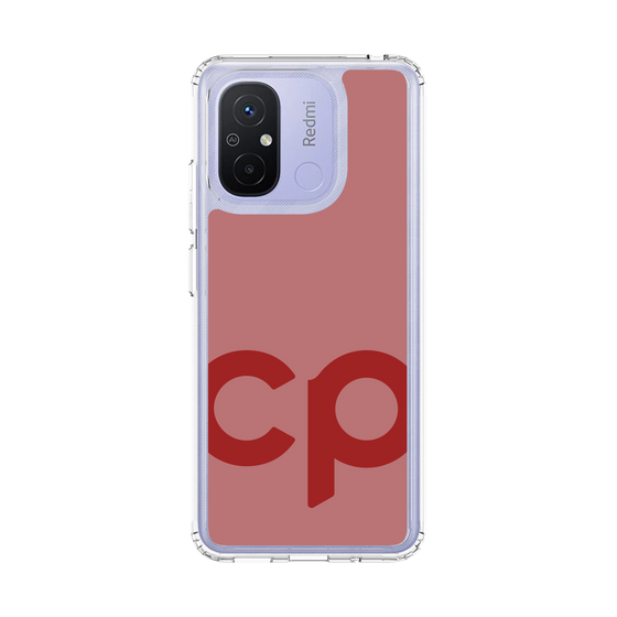 スリムプロテクションケース［ オリジナル - CASEPLAYイニシャル - レッド ］