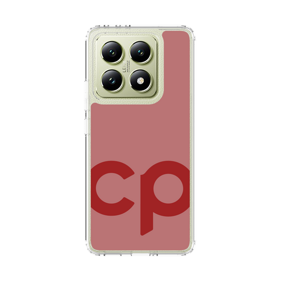 スリムプロテクションケース［ オリジナル - CASEPLAYイニシャル - レッド ］