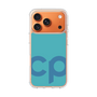 スリムプロテクションケース［ オリジナル - CASEPLAYイニシャル - ライトブルー ］