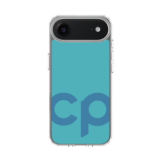 スリムプロテクションケース［ オリジナル - CASEPLAYイニシャル - ライトブルー ］