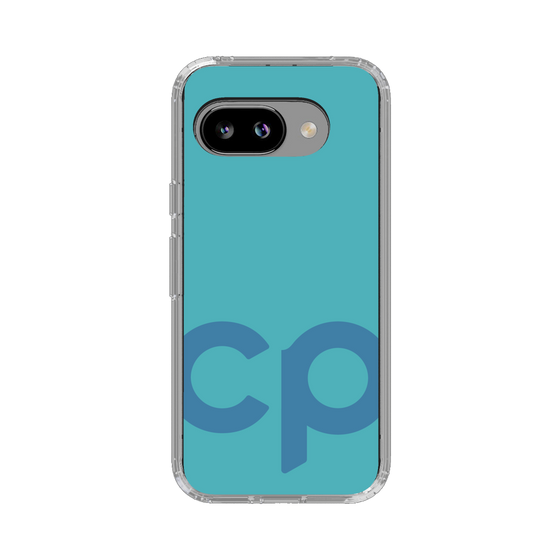 スリムプロテクションケース［ オリジナル - CASEPLAYイニシャル - ライトブルー ］