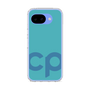 スリムプロテクションケース［ オリジナル - CASEPLAYイニシャル - ライトブルー ］