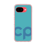 スリムプロテクションケース［ オリジナル - CASEPLAYイニシャル - ライトブルー ］