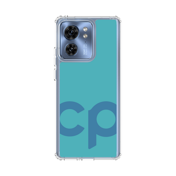 スリムプロテクションケース［ オリジナル - CASEPLAYイニシャル - ライトブルー ］