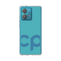 スリムプロテクションケース［ オリジナル - CASEPLAYイニシャル - ライトブルー ］