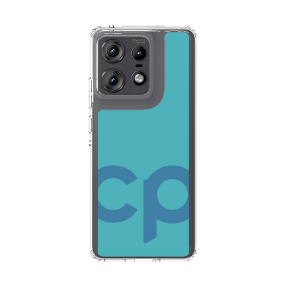 スリムプロテクションケース［ オリジナル - CASEPLAYイニシャル - ライトブルー ］