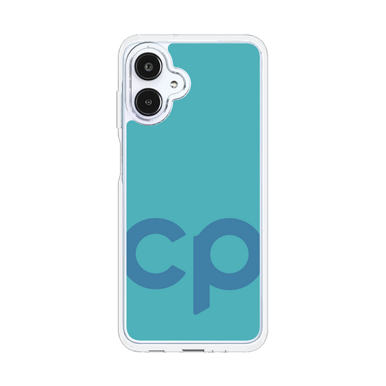 スリムプロテクションケース［ オリジナル - CASEPLAYイニシャル - ライトブルー ］