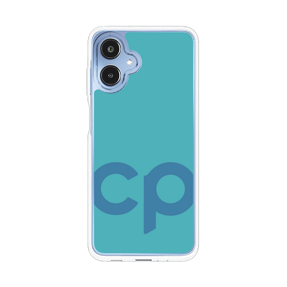スリムプロテクションケース［ オリジナル - CASEPLAYイニシャル - ライトブルー ］