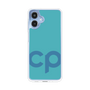 スリムプロテクションケース［ オリジナル - CASEPLAYイニシャル - ライトブルー ］