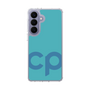 スリムプロテクションケース［ オリジナル - CASEPLAYイニシャル - ライトブルー ］