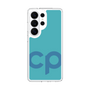 スリムプロテクションケース［ オリジナル - CASEPLAYイニシャル - ライトブルー ］