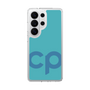 スリムプロテクションケース［ オリジナル - CASEPLAYイニシャル - ライトブルー ］