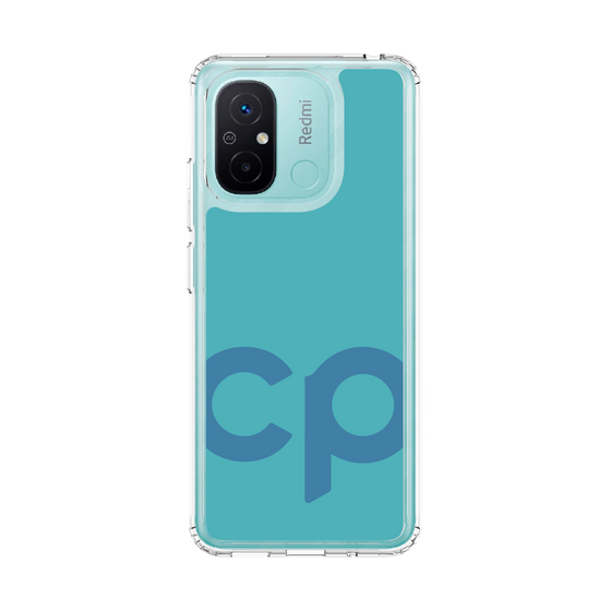 スリムプロテクションケース［ オリジナル - CASEPLAYイニシャル - ライトブルー ］