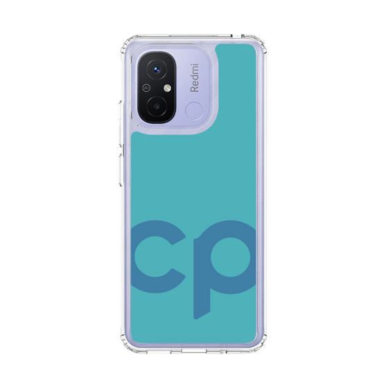 スリムプロテクションケース［ オリジナル - CASEPLAYイニシャル - ライトブルー ］