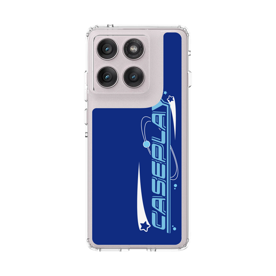 スリムプロテクションケース［ オリジナル - Y2Kアレンジ - ブルー ］