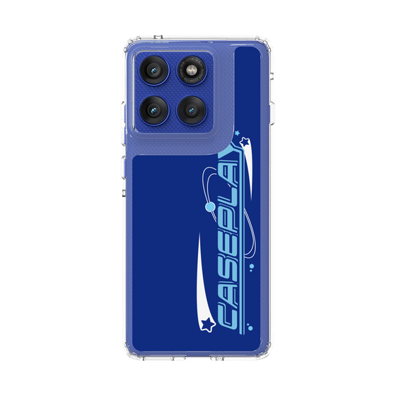 スリムプロテクションケース［ オリジナル - Y2Kアレンジ - ブルー ］