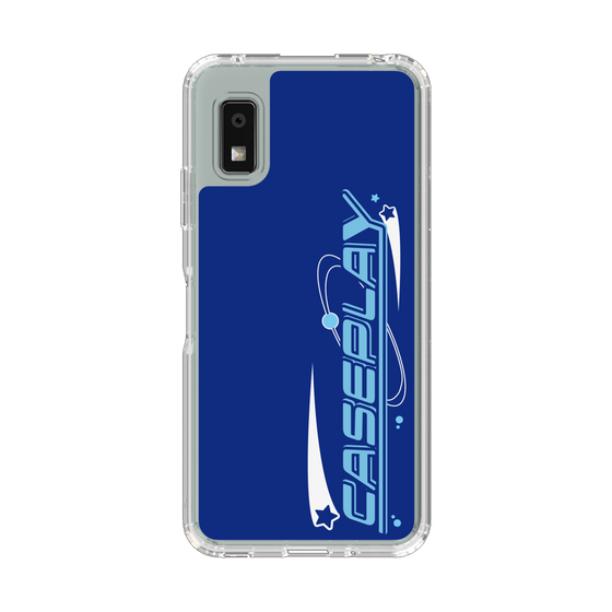 スリムプロテクションケース［ オリジナル - Y2Kアレンジ - ブルー ］